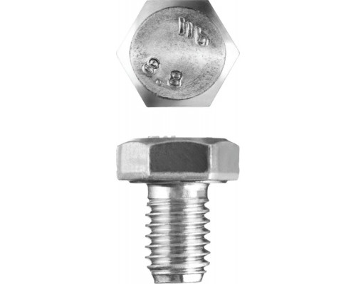 ЗУБР  ГОСТ 7798-70 кл. пр. 5.8, M8 x 12 мм, болт оцинкованный, 5 кг (303080-08-012)