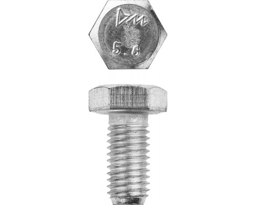 ЗУБР  ГОСТ 7798-70 кл. пр. 5.8, M12 x 20 мм, болт оцинкованный, 5 кг (303080-12-020)