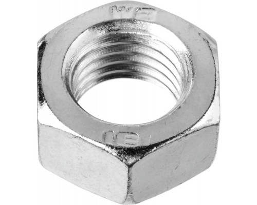 ЗУБР  ГОСТ 5927-70 кл. пр. 6, M3, шестигранная гайка, цинк, 5 кг (303550-03)