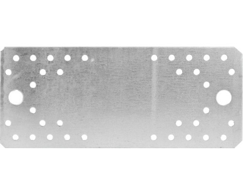 ЗУБР  КП-2.0 210х90 х 2 мм, крепежная пластина, цинк (310236-210-90)