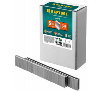 KRAFTOOL  узкие 20 мм, тип 55 5000 шт,  Скобы для степлера (31789-20)