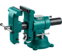 KRAFTOOL  3D-STEEL 150 мм, Слесарные тиски (32704-150)