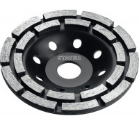 STAYER  Double d 125 мм, Двухрядная алмазная чашка (33381-125)