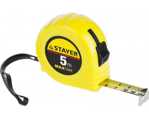 STAYER  Standard 5м х 19мм, Рулетка (34014-05-19)