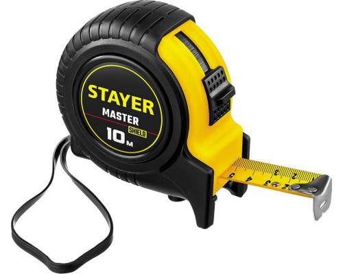 STAYER  10м х 25мм, Рулетка (34025-10)