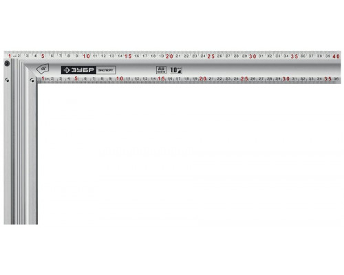 ЗУБР  400 мм, Жесткий столярный угольник (34392-40)
