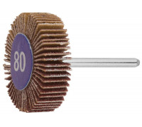 ЗУБР  1 шт, 32 x 10 x 3.2 мм, L 45 мм, P 80, Круг веерный (35934)