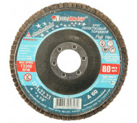 ЛУГА  115 мм, P60, КЛТ, Круг лепестковый торцевой (3656-115-25)
