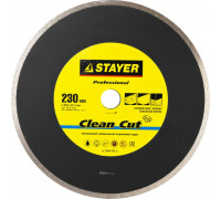 STAYER  Clean Cut  230 мм (22.2 мм, 5х2.4 мм), Алмазный диск, Professional (3664-230)