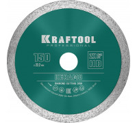 KRAFTOOL  KERAMO 150 мм (22.2 мм, 10х2.4 мм), Алмазный диск (36684-150)