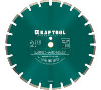 KRAFTOOL  LASER-ASPHALT 400 мм (25.4/20 мм, 10х3.4 мм), Алмазный диск (36687-400)