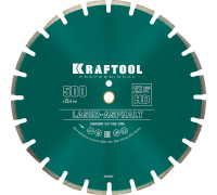 KRAFTOOL  LASER-ASPHALT 500 мм (25.4/20 мм, 10х4.5 мм), Алмазный диск (36687-500)
