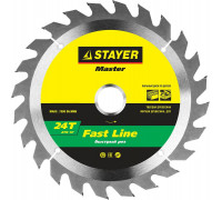 Диск пильный STAYER "FAST CUT" по дереву, 156,5мм х 12,7мм х 16Т