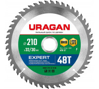 URAGAN Expert 210х32/30мм 48Т, диск пильный по дереву