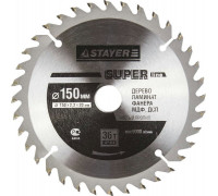 STAYER Super line 150 x 20мм 36T, диск пильный по дереву, точный рез