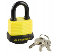 STAYER  50 мм, всепогодный, навесной замок (37140-40)