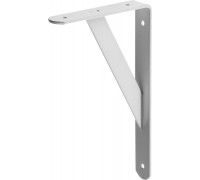 STAYER  250х150х30х4 мм, белый, усиленный уголок-кронштейн (37420-1)