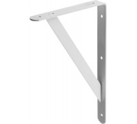 STAYER  300х200х30х4 мм, белый, усиленный уголок-кронштейн (37422-1)