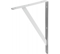 STAYER  400х280х30х4 мм, белый, усиленный уголок-кронштейн (37423-1)