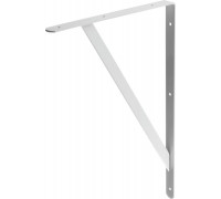 STAYER  500х330х30х4 мм, белый, усиленный уголок-кронштейн (37424-1)