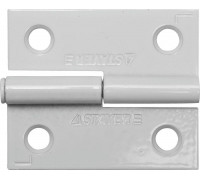 STAYER  50x43x1.8 мм, разъемная, левая, цвет белый, карточная петля (37613-50-2L)