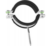 ЗУБР  2 1/2" трубный хомут с шурупом, цинк, 1 шт (37854-73-82-1)