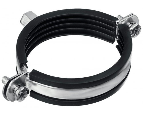 ЗУБР  2 1/2" М8/М10, трубный хомут с гайкой, цинк, 10 шт (37880-75-80)