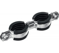 ЗУБР  3/4" двойной трубный хомут, цинк, 8 шт (37890-25-29)