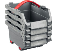 KETER  Clickbin, 4 шт, 0.45 л, Набор лотков для хранения (38065-K4)