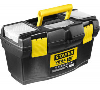 STAYER  VEGA-16, 410 x 210 x 230 мм, (16"), Пластиковый ящик для инструментов (38105-16)
