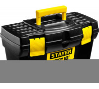 STAYER  ORION-16, 410 x 230 x 230 мм, (16"), Пластиковый ящик для инструментов (38110-16)