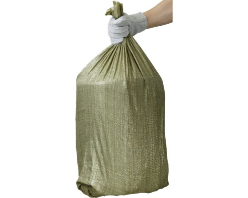 STAYER  HEAVY DUTY 105х55см, 80л (40кг), зеленые, 10шт, плетёные хозяйственные, строительные мусорные мешки (39158-105)