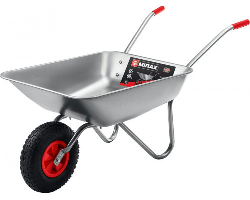 MIRAX  65 л, 90 кг, Садовая одноколесная тачка (39900)