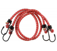 STAYER  120 см, d 7 мм, резиновый, со стальными крюками, 2 шт, крепежный шнур (40505-120)