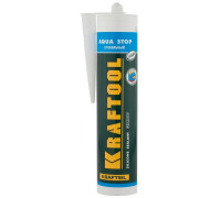 KRAFTOOL  KRAFTSeal GX107 "AQUA STOP" 300 мл прозрачный, Стекольный силиконовый герметик (41256-2)