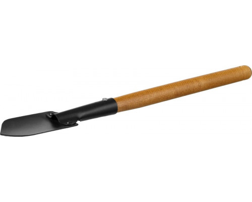 GRINDA  ProLine 125х92х560 мм, деревянная ручка, Садовая лопаточка (421516)