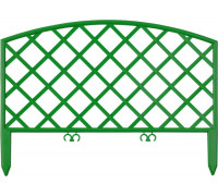 GRINDA  Плетень 28х320 см, зеленый, Декоративный забор (422207-G)