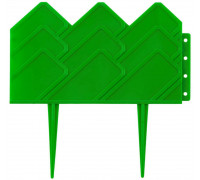 GRINDA  14х310 см, для клумб, зеленый, Декоративный бордюр (422221-G)