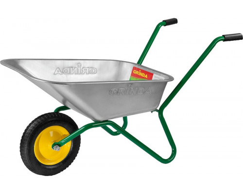 GRINDA  GB-1 80 л, 100 кг, одноколесная, Садовая тачка (422399)