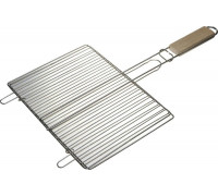 GRINDA  Barbecue 300х225 мм, нержавеющая сталь, плоская решетка-гриль (424733)
