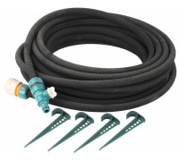 RACO  1/2" x 15 м, в комплекте с клапаном, колышками и соединителем c автостопом, Сочащийся шланг (4270-55927)