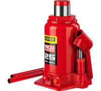 STAYER  RED FORCE, 30т, 285-465 мм, Бутылочный гидравлический домкрат (43160-25)