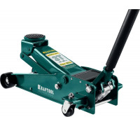 KRAFTOOL  KRAFT-LIFT, 130-465 мм 3т, Подкатной домкрат с быстрым подъемом для СТО (43450-3)