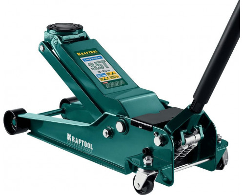 KRAFTOOL  UNIVERSAL, 3.5т 95-552 мм, Универсальный подкатной домкрат для СТО (43454-3.5)