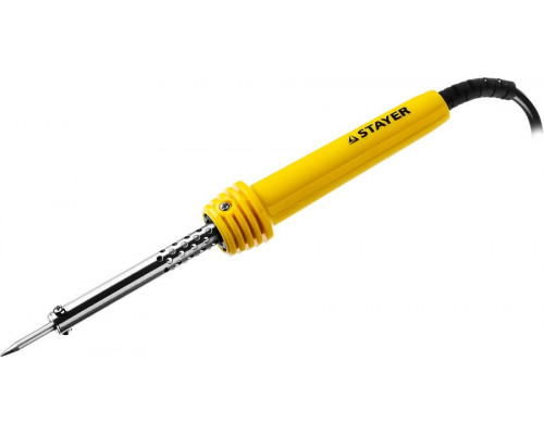 STAYER  MAXTerm 30Вт конус, Электропаяльник с пластиковой рукояткой (55305-30)