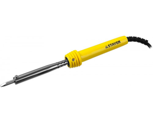 STAYER  MAXTerm 60 Вт клин, Электропаяльник с пластиковой рукояткой (55305-60)