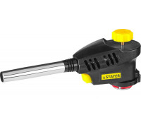 STAYER  ProTerm Turbo PG300 1300°C с пьезоподжигом, на баллон с цанговым соединением, турбо нагрев + 30%, Газовая горелка (55582)