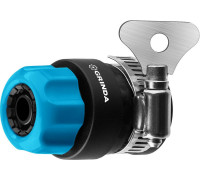 GRINDA  3/4", с хомутом, для шланга, Быстросъёмный соединитель (8-426335)