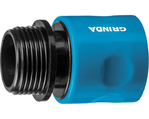 GRINDA  TT-34E 3/4", с внешней резьбой, для шланга, Быстросъемный соединитель, PROLine (8-426502)