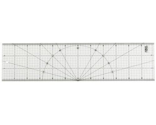 OLFA  150х600 мм, Разметочная метрическая линейка (OL-MQR-15x60)
